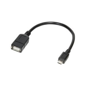 LogiLink Micro USB B/M to USB A/F OTG Adapter cable 0