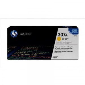 HP Tonerpatrone - 307A - CE742A - yellow CE742A