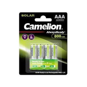 Camelion Rechargeable batteries Always Ready Micro AAA 800mAh (4 pcs)