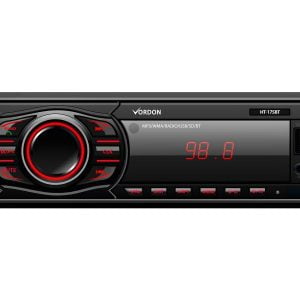 Vordon Car Radio with Bluetooth / AUX / USB / SD Eingang / 4x60W (HT-175BT)