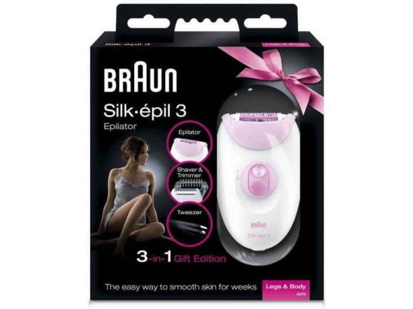 Braun Silk-épil 3 3270 Epilator Pink
