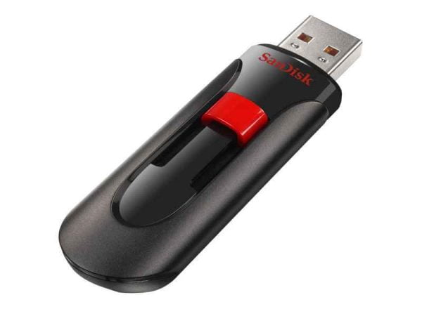 SanDisk Cruzer Glide 32GB USB 2.0 USB Type-A connector Black - Red USB flash drive SDCZ60-032G-B35