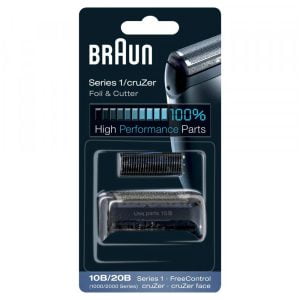 Braun Replacement Foil and Cutter Cassette 10B Black