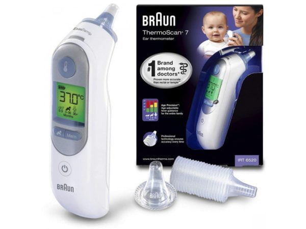 Braun Ear Thermometer ThermoScan 7 WE IRT 6520