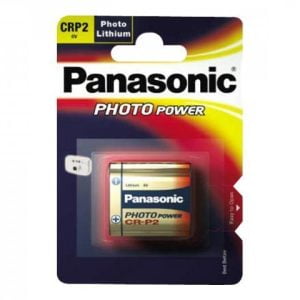 Panasonic Batterie Lithium Photo CRP2 3V Blister (1-Pack) CR-P2L/1BP
