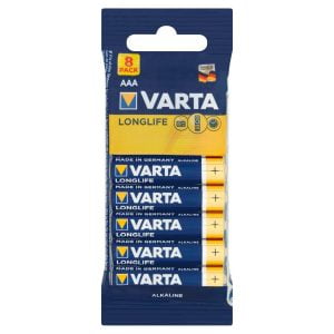 Batterie Varta Alkaline Micro AAA Longlife (8-Pack) 04103 101 328