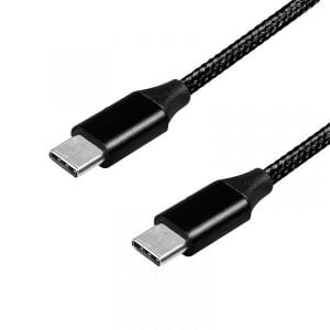 LogiLink USB 2.0 Kabel USB-C zu USB-C schwarz 0