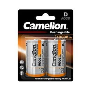 Rechargeable Battery Cameliol HR20 D 10000mA (2 Pcs.)