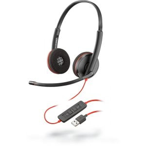 Plantronics Headset Blackwire C3220 3200 Series binaural USB 209745-201