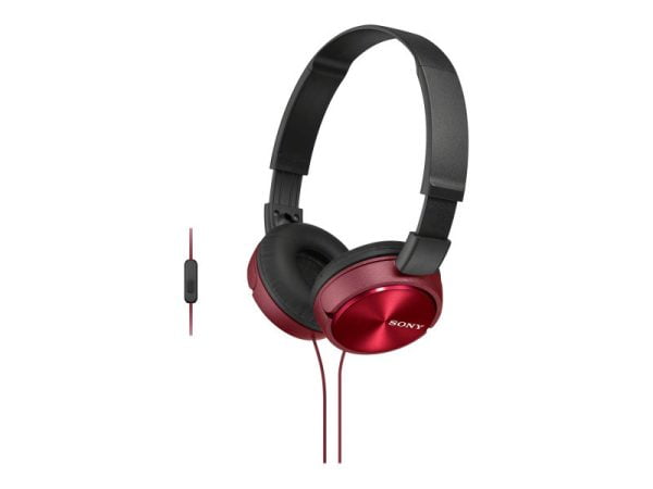 Sony MDR-ZX310R Headphones full size Rot MDRZX310R.AE