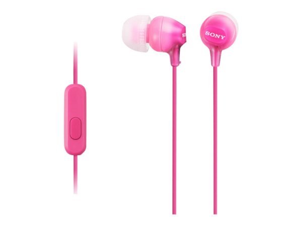 Sony MDR-EX15APPI Earphones with microfone Pink MDREX15APPI.CE7