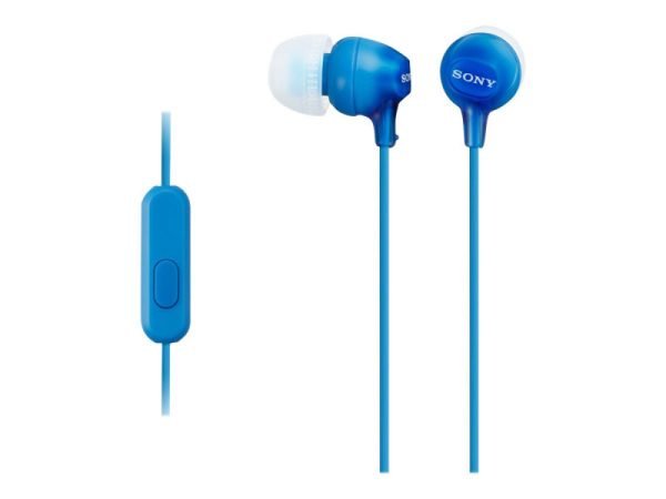 Sony MDR-EX15APLI Earphones with microfone Blau MDREX15APLI.CE7