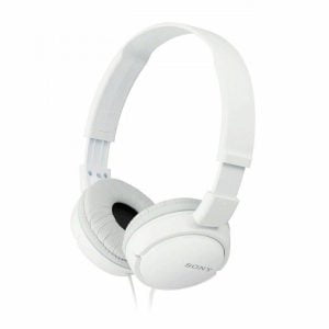 Sony Headphones Wired Portable Foldable Stereo white - MDRZX110W.AE
