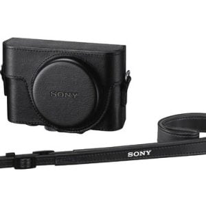 Sony Bag with Shoulder strap for RX100 - Black LCJRXKB.SYH