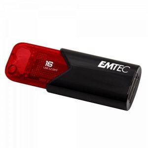 USB FlashDrive 16GB EMTEC B110 Click Easy (Rot) USB 3.2 (20MB/s)