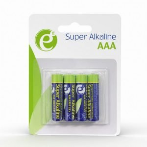 EnerGenie Alkalische AAA-Batterien 4er-Pack EG-BA-AAA4-01