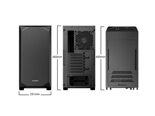 BeQuiet PC- Case Pure Base 500 black |BG034
