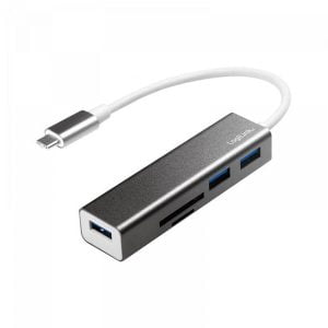 Logilink USB-C 3.0 HUB 3-Ports + Card Reader (UA0305)
