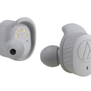 Audio-technica True Wireless IE Headphones grey - ATH-SPORT7TWGY