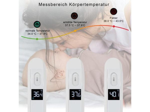 ProfiCare Contactless forehead thermometer PC-FT 3095 (White)