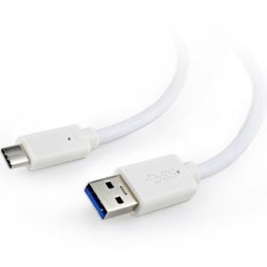 Cablexpert USB A - USB C - USB 3.2 Gen 1-600 Mbit/s - White CCP-USB3-AMC