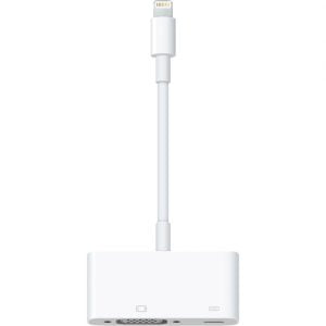 Apple Lightning to VGA Adapter - Adapter - Digital / Display / Video 0.16 m - 15-pole MD825ZM/A