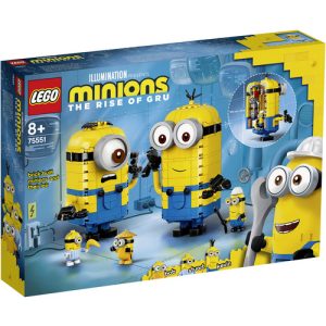 LEGO Minions - Brick-built minions and their lair (75551)