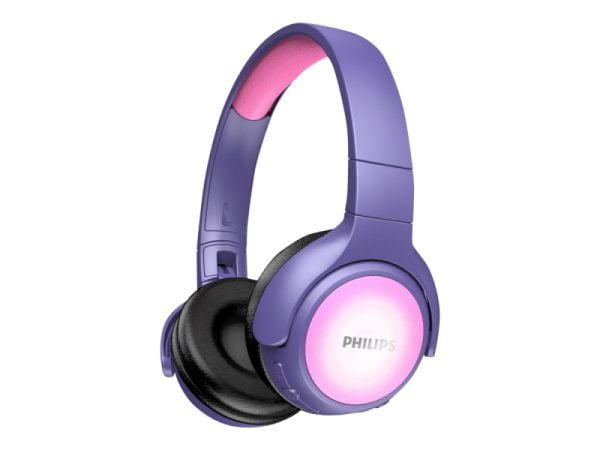 Philips Bluetooth Headphones with Microphone On-Ear TAKH402PK/00 Pink