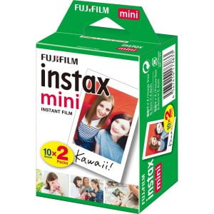 FUJIFILM Fuji Instax Mini Colour Instant Film Twin Pack 2x10 Shots
