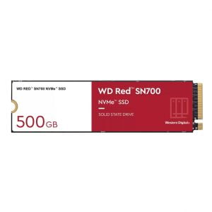 WD SSD Red SN700 500GB NVMe M.2 PCIE Gen3 - Solid State Disk WDS500G1R0C