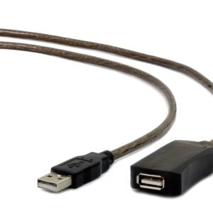 CableXpert- 5 m - USB A - USB 2.0 - Male/Female - Black UAE-01-5M