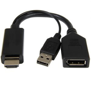 CableXpert active 4K HDMI zu DisplayPort Adapter