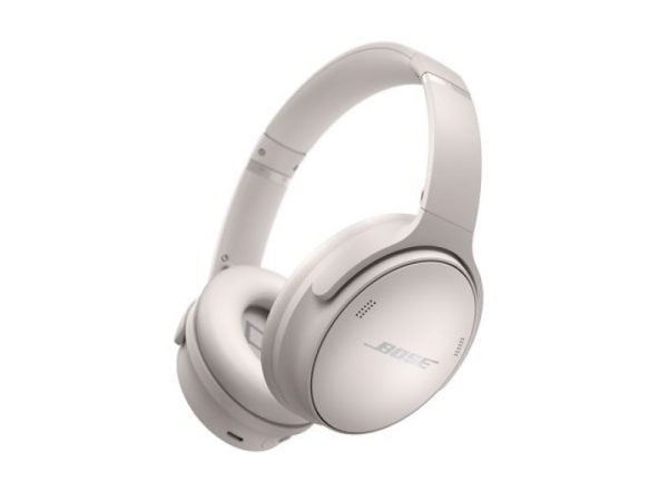 Bose QuietComfort 45 Heaphones - White Smoke - Microphone - 866724-0200