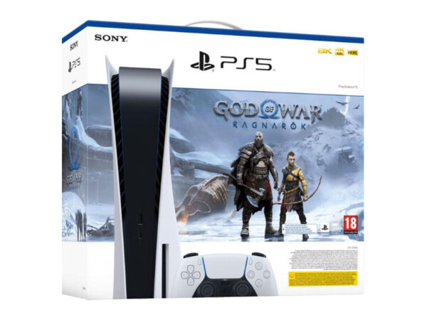 SONY PlayStation5 PS5 Disc Edition (Bundle incl. God of War Ragnarok)