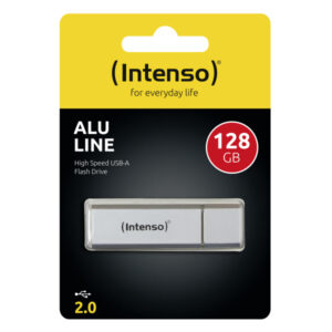 Intenso Alu Line USB Flash 128GB 2.0 Silber 3521496