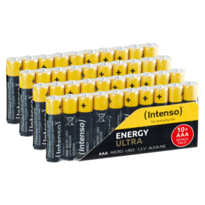Intenso Batteries Energy Ultra AAA Micro LR03 Alkaline (40-Pack)