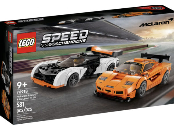 LEGO Speed Champions - McLaren Solus GT & McLaren F1 LM (76918)