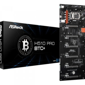 ASRock H510 Pro BTC+ Intel Motherboard 90-MXBGL0-A0UAYZ