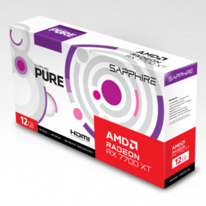 Sapphire Pure AMD Radeon RX 7700 XT 12GB GDDR6 HDMI DP 11335-03-20G