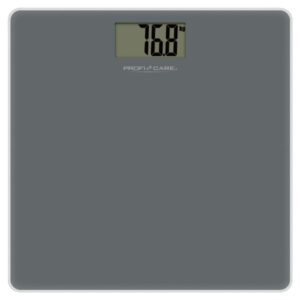 ProfiCare glass personal scales grey PC-PW 3122
