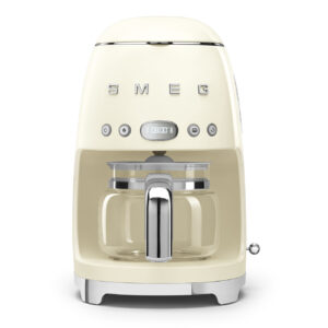 SMEG Filter Coffee Machine 50's Style Cream DCF02CREU - shoppydeals.co.uk