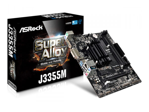 ASROCK J3355M (Intel CPU onboard) (D)90-MXB460-A0UAYZ