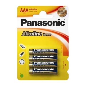 Batterie Panasonic Alkaline Power LR03 Micro AAA (4 St.)